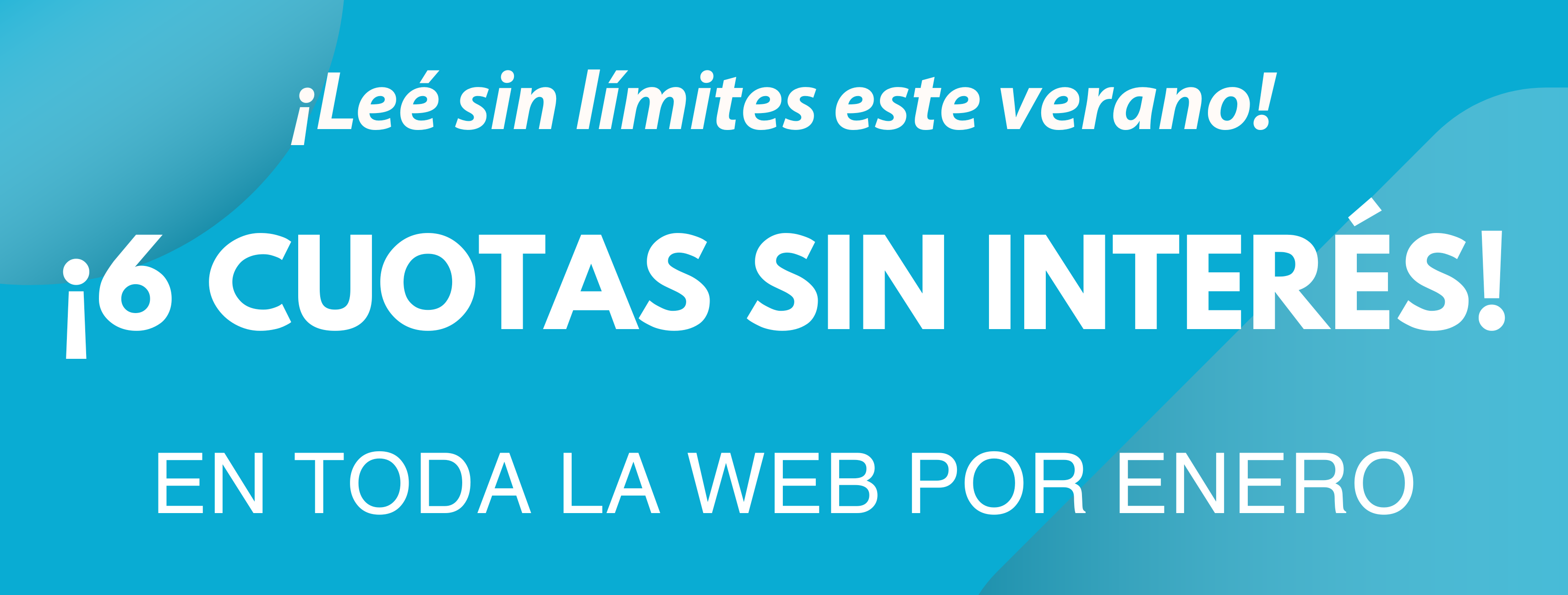 6 cuotas sin interes toda la web
